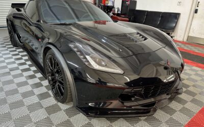 Protecting Performance: PPF Service for a C7 Corvette