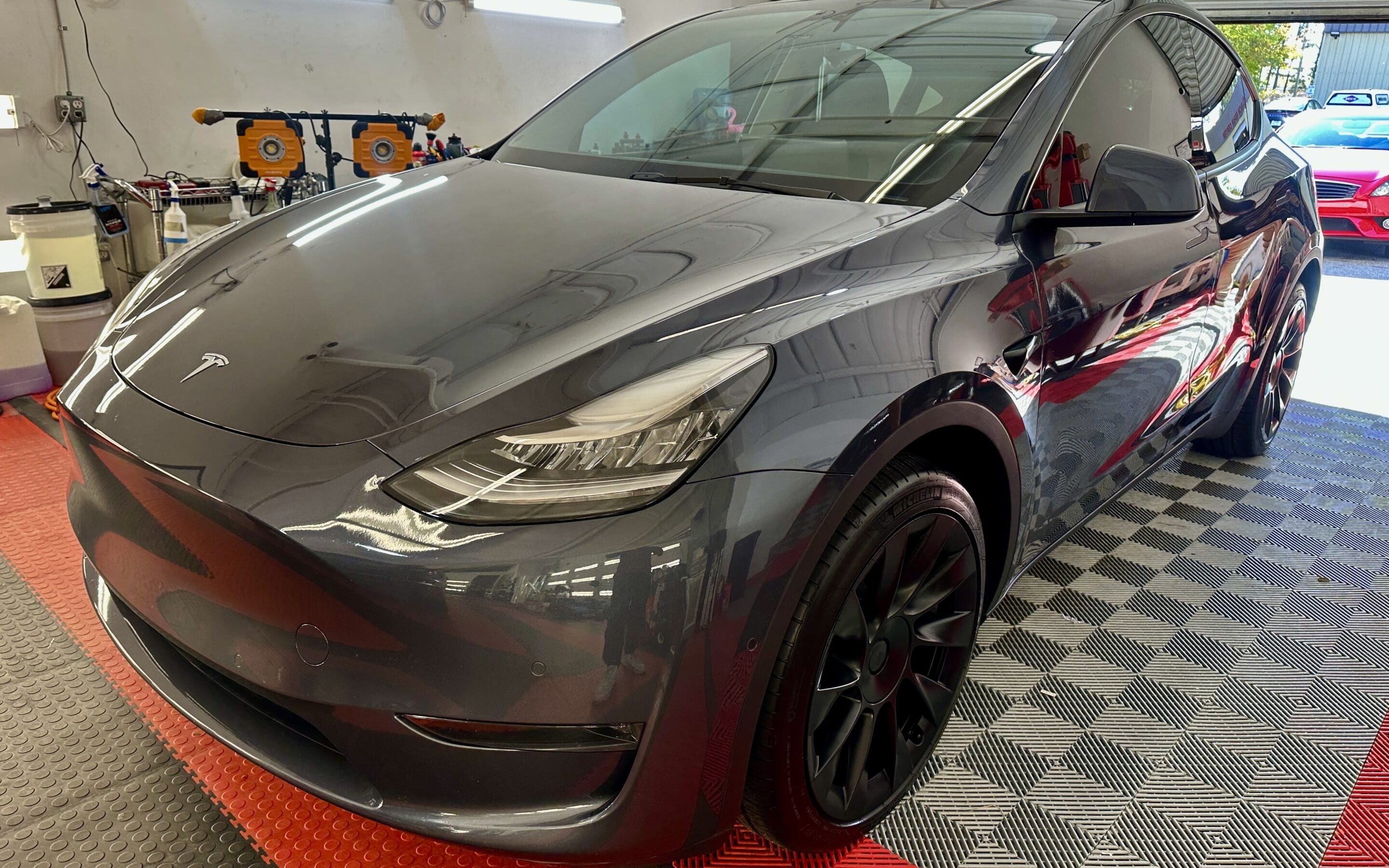 Protecting a Tesla Model Y with Paint Protection Film