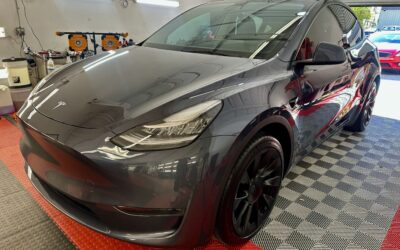 Protecting a Tesla Model Y with Paint Protection Film