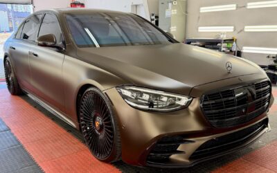 2022 Mercedes S-Class Ceramic Coating in Raleigh