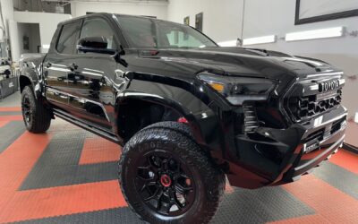 Black Toyota Tacoma TRD Pro: Ultimate Paint Protection
