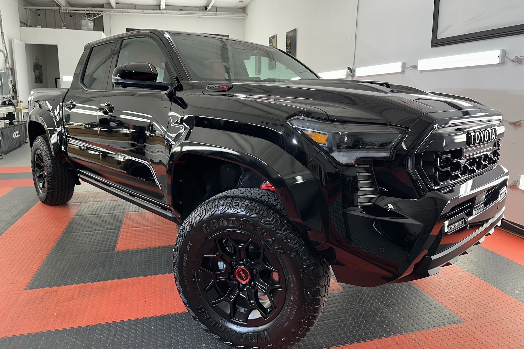 Black Toyota Tacoma TRD Pro: Ultimate Paint Protection