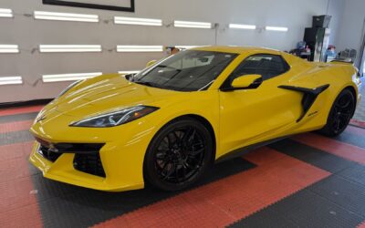 Yellow Corvette C8 Gets Premium Paint Protection