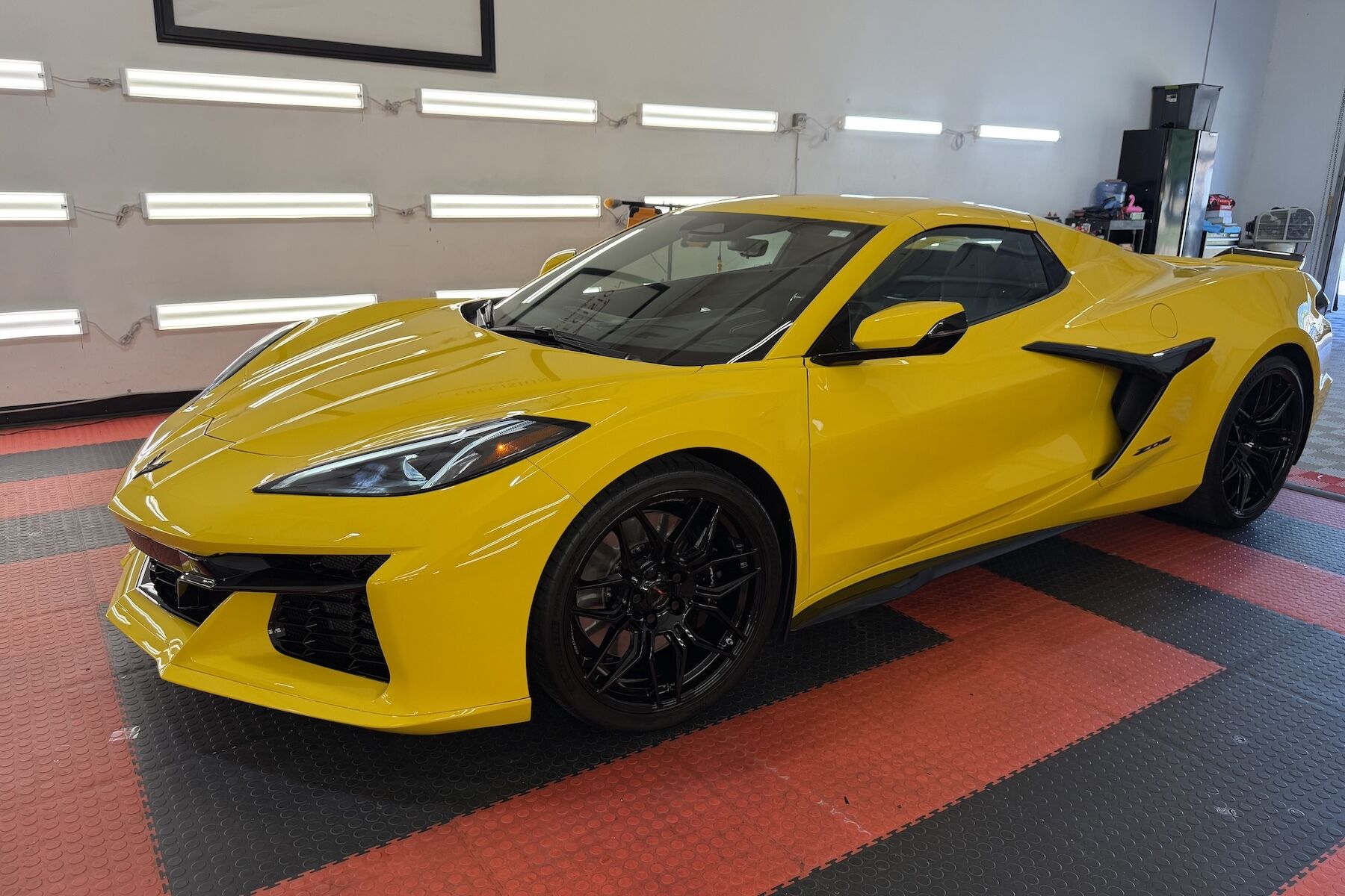 Yellow Corvette C8 Gets Premium Paint Protection