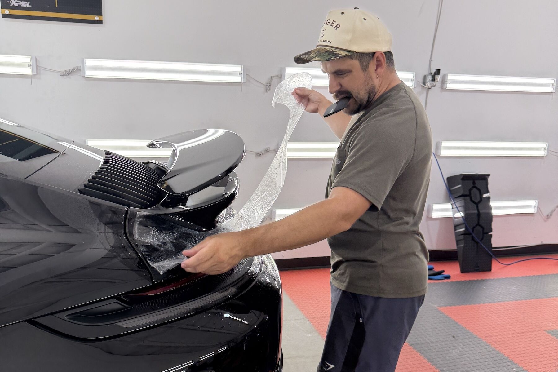 Precision PPF Installation for Porsche Protection