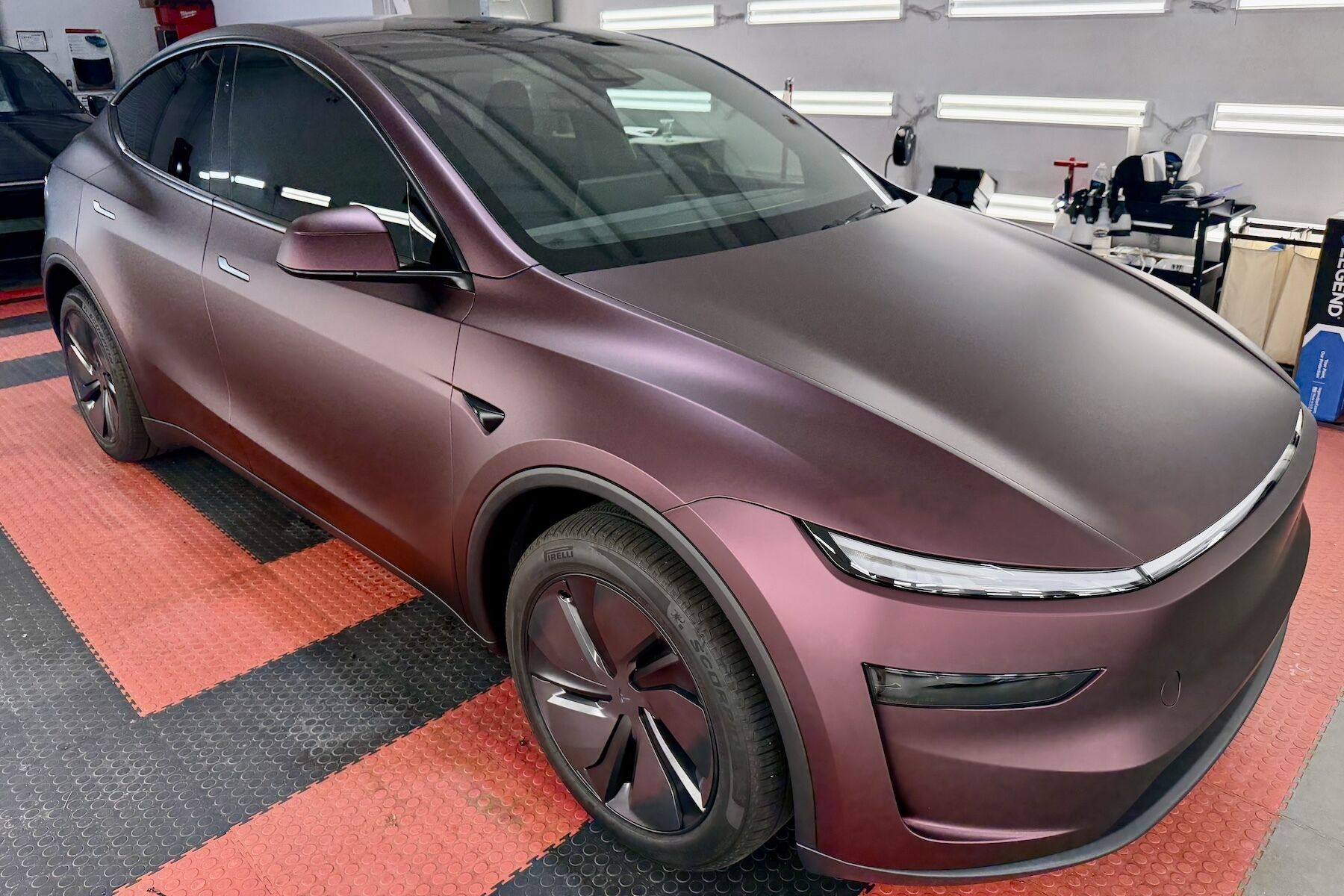 Satin PPF Gives This EV a Bold New Look
